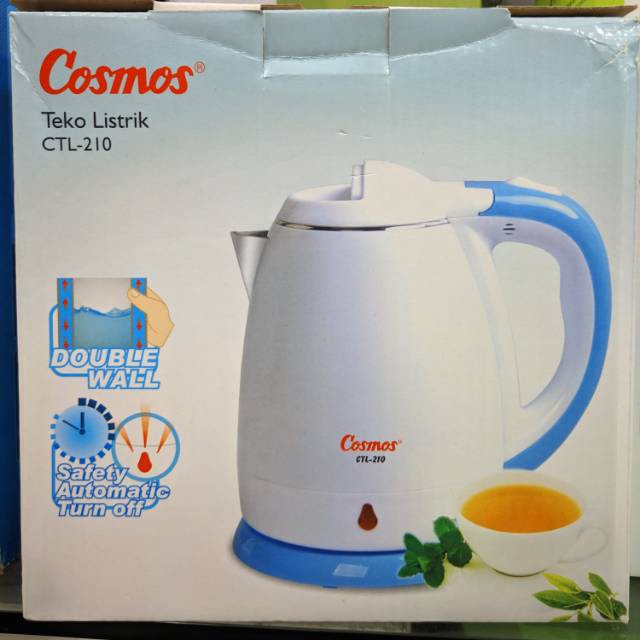 Teko Listrik Cosmos 1,2 Liter CTL-210