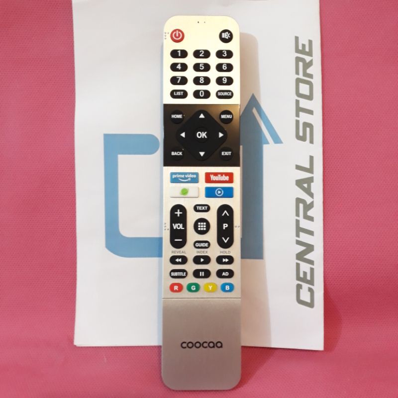 Remote Smart TV Coocaa Youtube Original