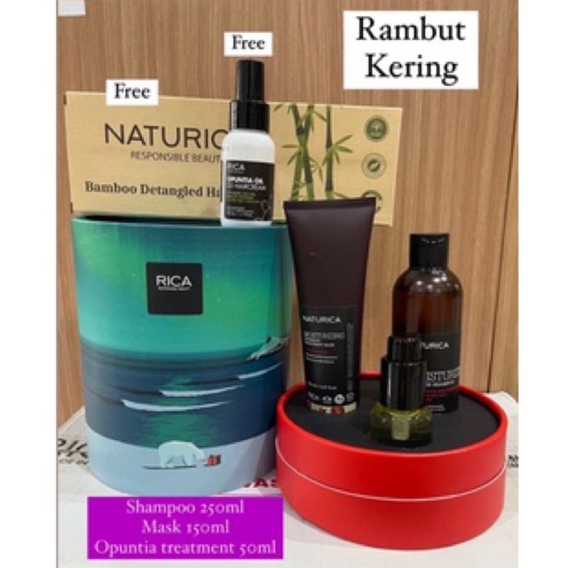 NATURICA Moisturizing Giftset Gift set Rambut Kering