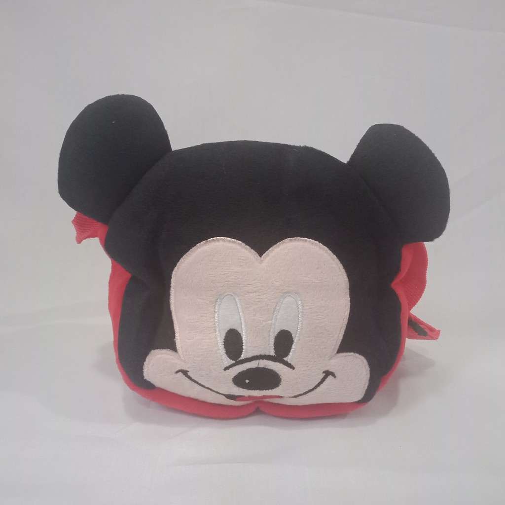 DD213 Tas Selempang Mini Bahan Plush Motif Kartun Untuk Anak SD / TK