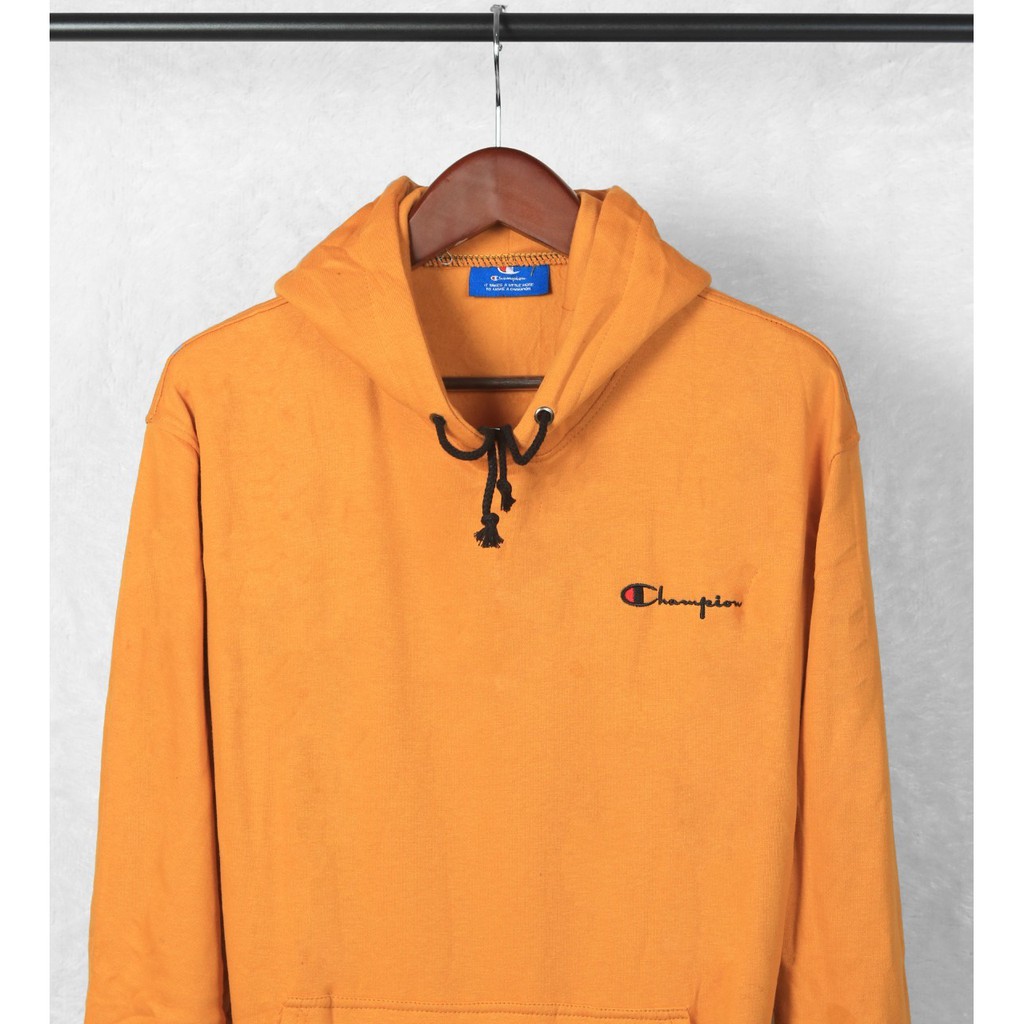 Jaket Sweater Hoodie CHAMP LOGO SCRIPT KECIL – Edition Fashion Trendy Casual Pria Good Brand Quality
