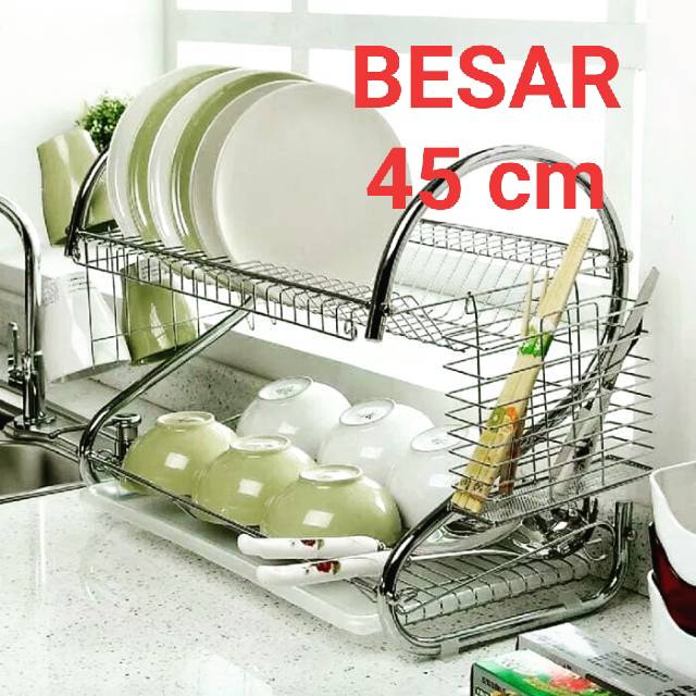 Rak Piring Diatas Wastafel Murah LEMARILA Rak Piring Diatas Wastafel Murah LEMARILA