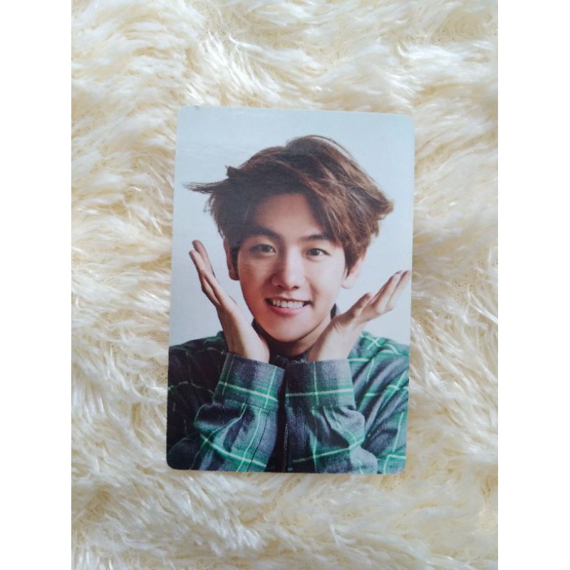 EXO BAEKHYUN SEASON GREETINGS 2015 SG PHOTOCARD PC