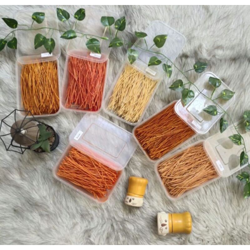 

(TERMURAH) MIE lidi box 500ml extra pedas khas mojokerto