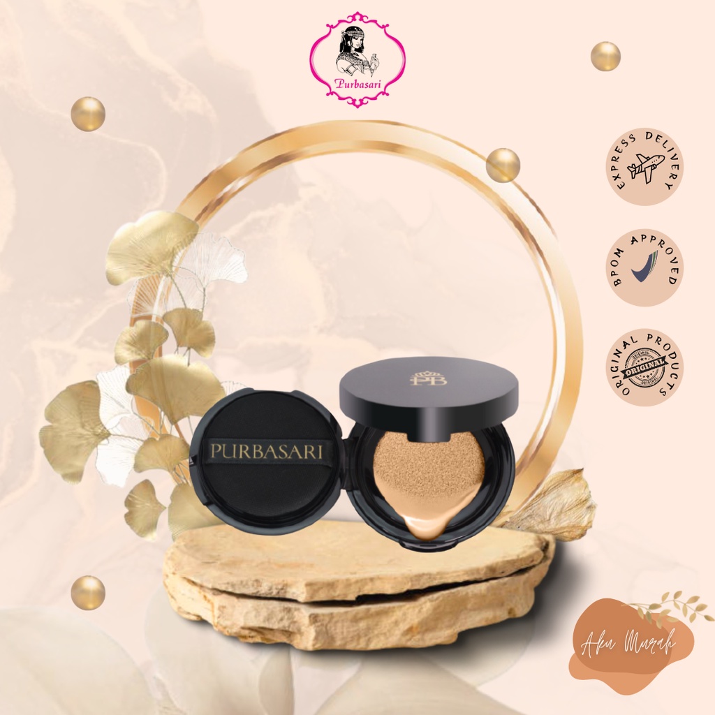 ✨ AKU MURAH ✨PURBASARI PORE PERFECTING BB CUSHION