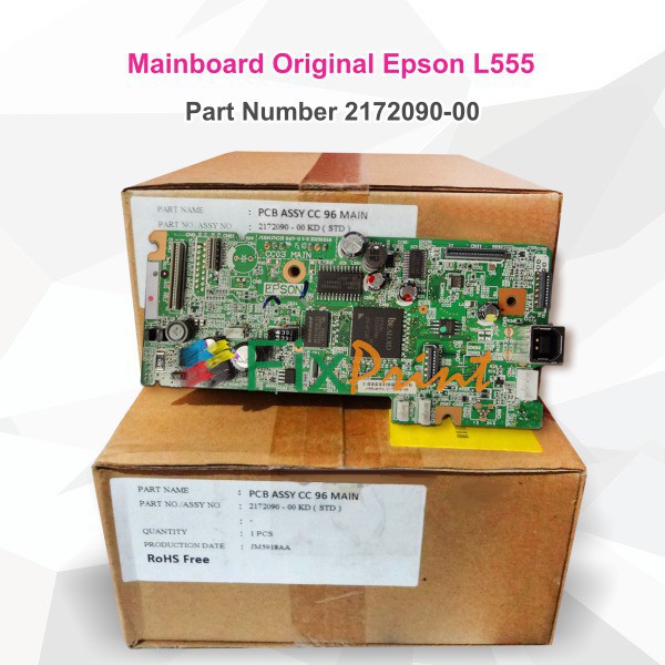 Original Board Printer Epson L555 Mainboard L555 Motherboard L555 New