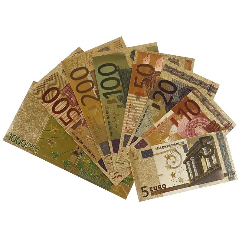 uang set gold foul euro