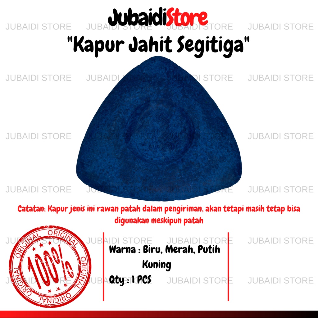 Kapur Jahit Menjahit Segitiga Ekonomis