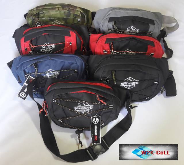 Tas selempang wanita waistbag QYM OUTDOOR