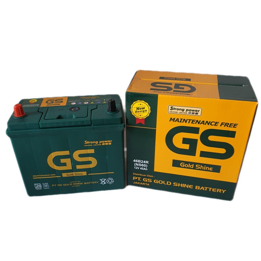Aki GS Gold Shine NS60 MF APV,Rush,Terios,Avanza,Xenia,Grandmax,Luxio