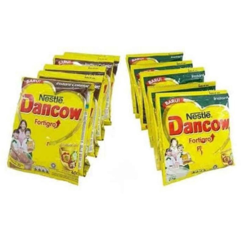 

Susu Dancow FortiGro Renteng (Isi 10Sachet @27gr) Susu Bubuk Vanila Coklat Renceng