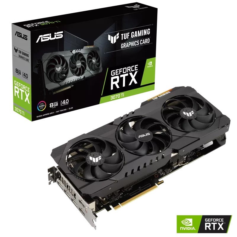 ASUS TUF RTX 3070 TI 8GB OC GAMING 3070TI 8G GDDR6X 3 FAN VGA NVIDIA