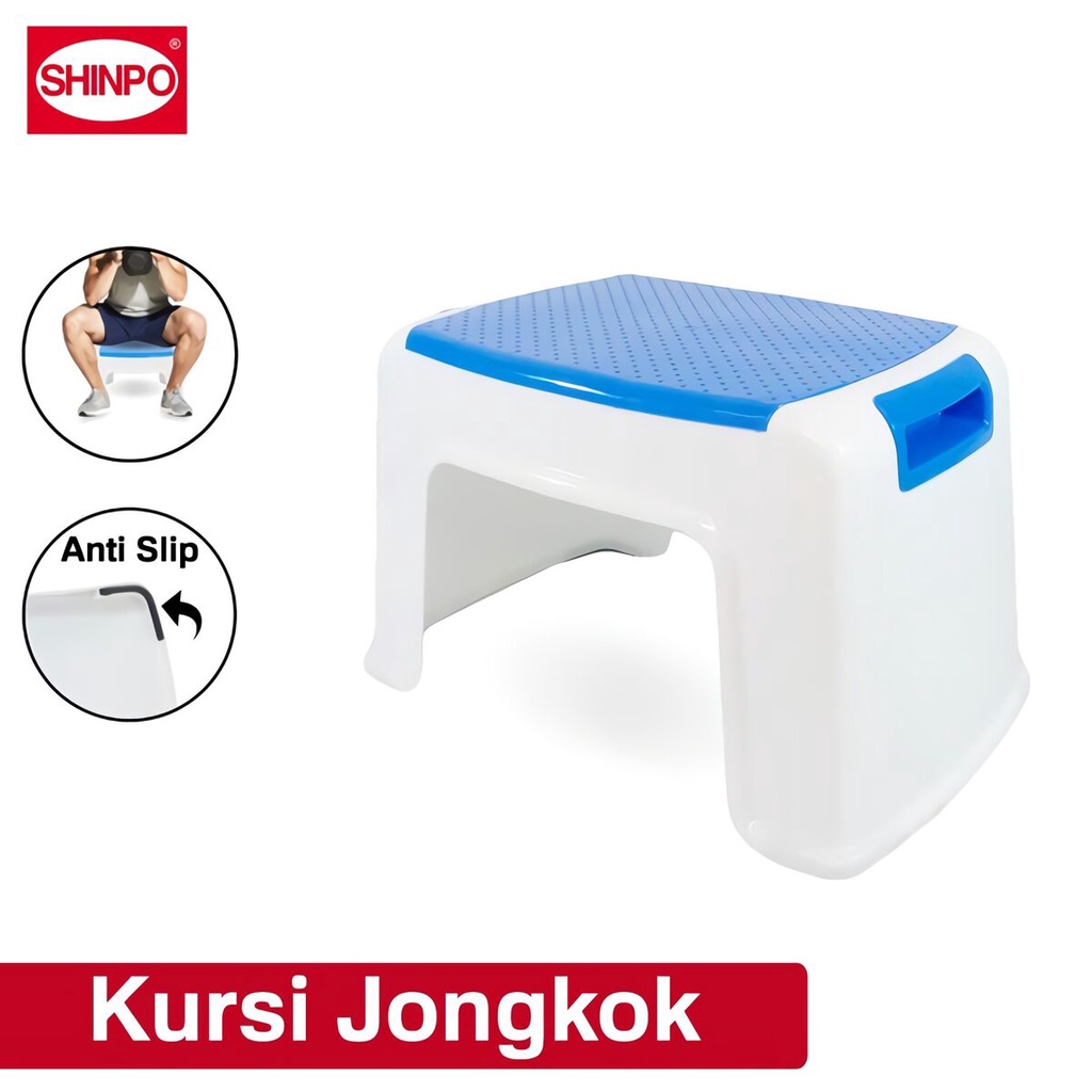 Bangku Jongkok Shinpo Kotak Multifungsi - Kursi Jongkok Multifungsi Shinpo - Kursi Anak Multifungsi