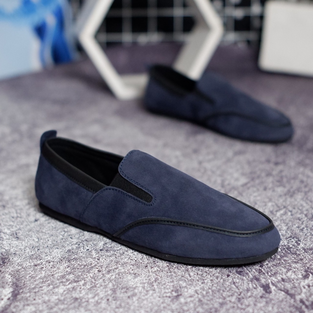 SEPATU SLIP ON PRIA LOAFER DEWASA SUEDE PREMIUM CASUAL FORMAL SLIP ON PRIA KERJA KANTOR GURU PNS PESTA RESMI NYAMAN || SLIP ON PRIA PANSUS BERKUALITAS TRANDY