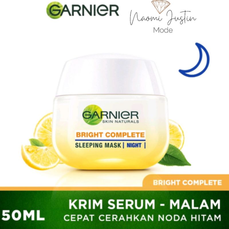 Garnier Light Complete Day &amp; Night Cream 50ml Krim Pagi dan Malam