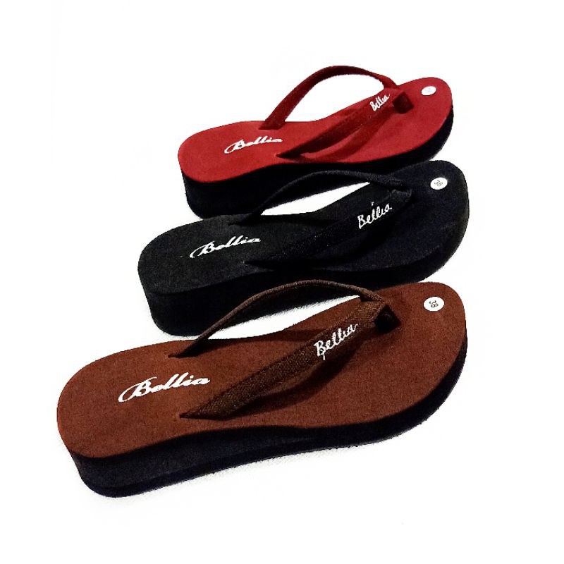 SANDAL WANITA SANDAL JAPIT  SANDAL WANITA WEDGES SANDAL Jepit WANITA (KODE BELIA)