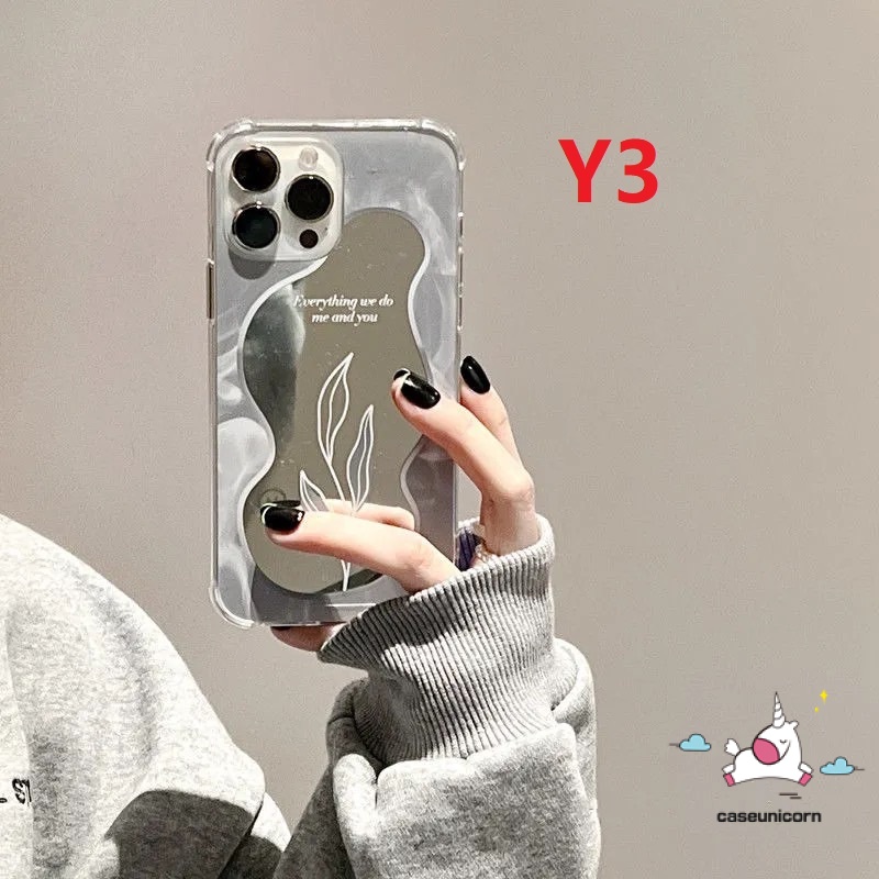 Casing Soft Case Tpu Motif Bunga + Daun + Bulan Untuk iPhone 7 / 8 + / XR / X / XS Max / 11 / 13 / 12 Pro Max / SE 2020