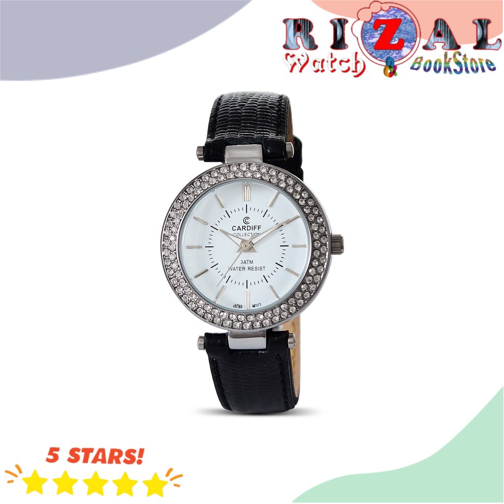 Terlariss Cardiff Collection 1058 Jam Tangan Wanita Kulit Water Ressistant