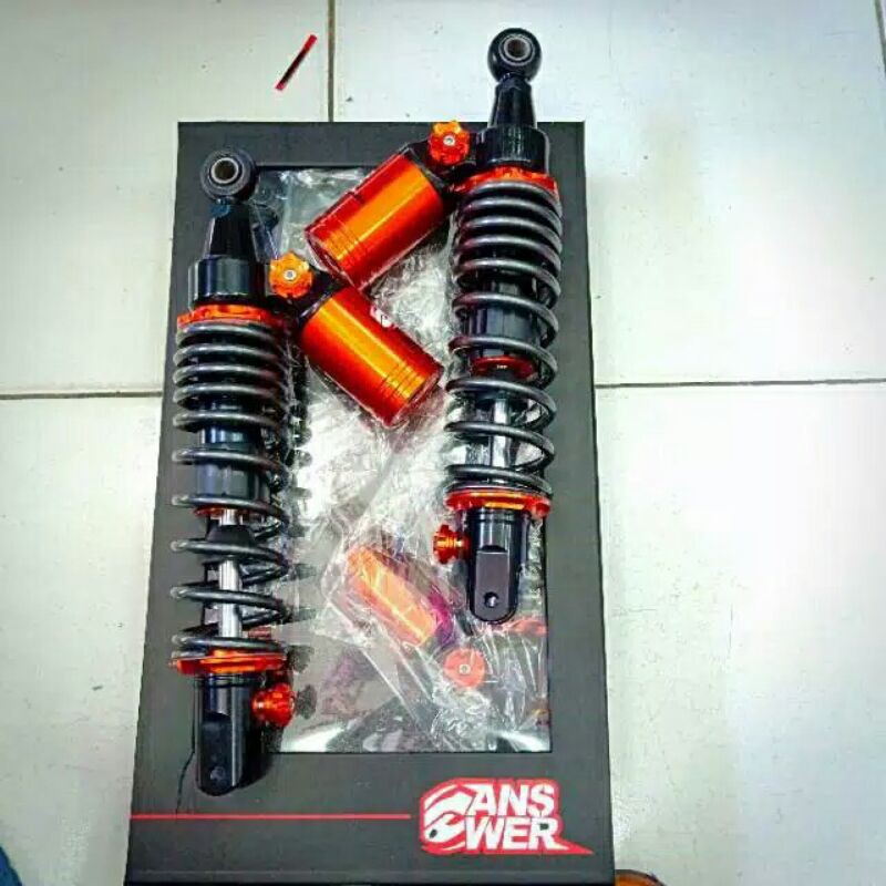 shock answer v007-1 310mm 330mm click rebound tabung miring mio,beat,scoopy vario 125/150