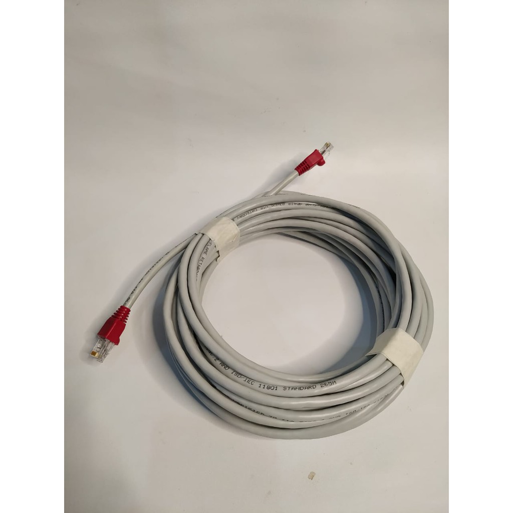 Kabel Lan Cat 5e UTP Copper Indoor Merk FORTEQ Kabel Lan Siap Pakai Panjang 2 Meter HIGH QUALITY