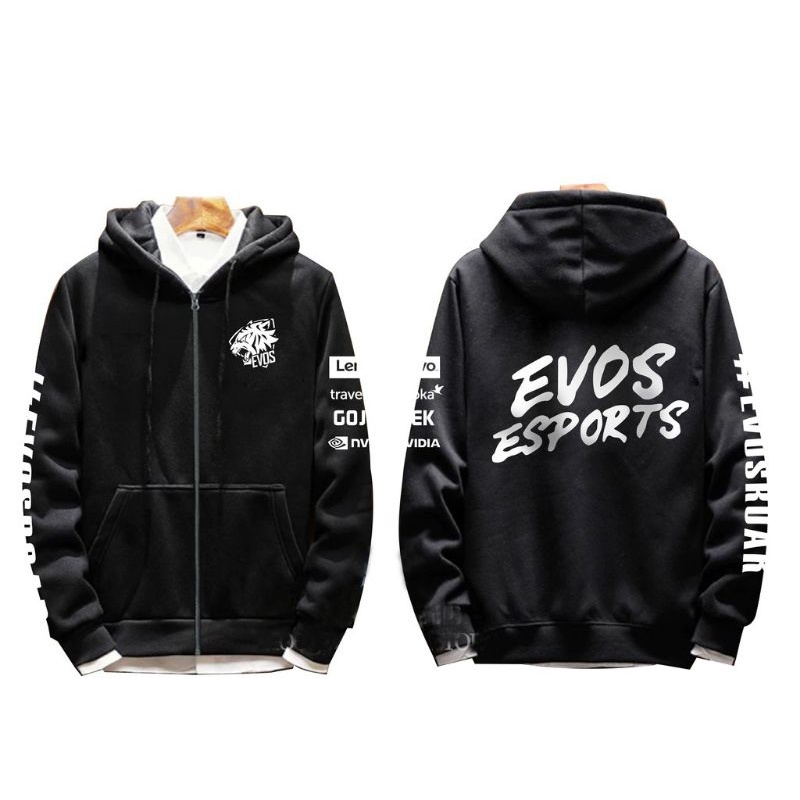 JAKET HOODIE EVOS ESPORTS MOBILE LEGEND