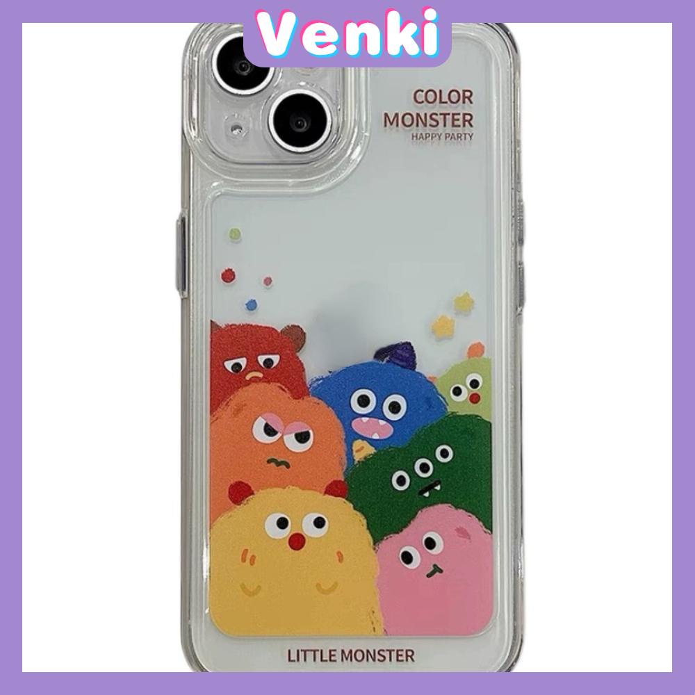 iPhone Case Silicone Soft Case Shockproof Camera Cover Protection Plating Button Cute Cartoon Monster Compatible For iPhone 11 iPhone 13 Pro Max iPhone 12 Pro Max iPhone 7 Plus