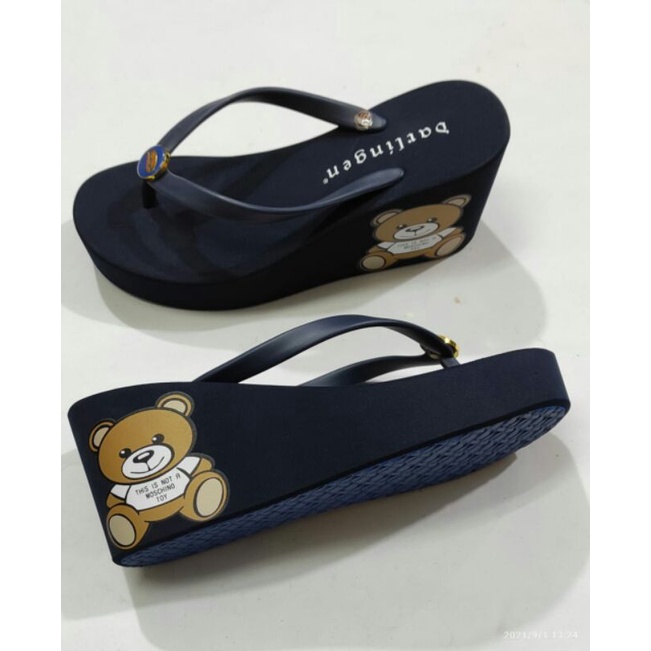 Sandal Jepit DARLINGEN BEAR WEDGES