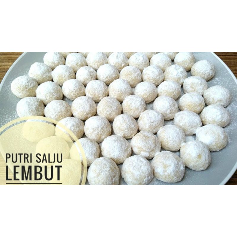 

Kue Putri Salju Gula Asli, full milo dan full dancow