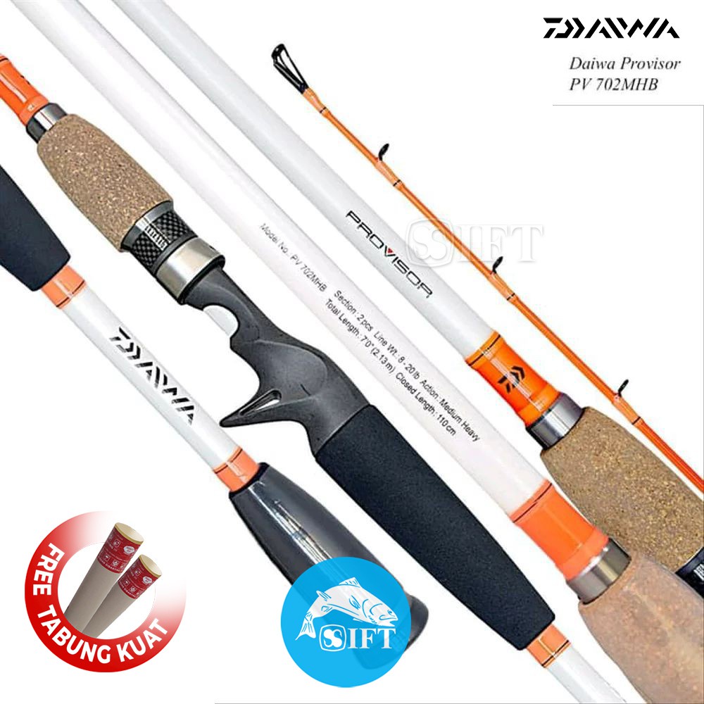 Joran BC Daiwa PROVISOR | Baitcasting | 602 | 662 | 702 | Pancing