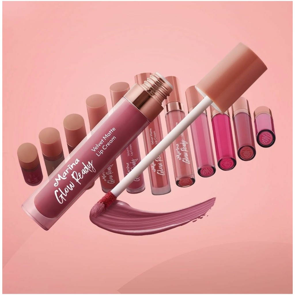 MARINA Glow Ready Velvet Matte Lip Cream 5 g