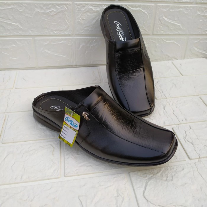 SANDAL SLOP KULIT SANDAL PRIA SANDAL CROCODILE BEST BRAND