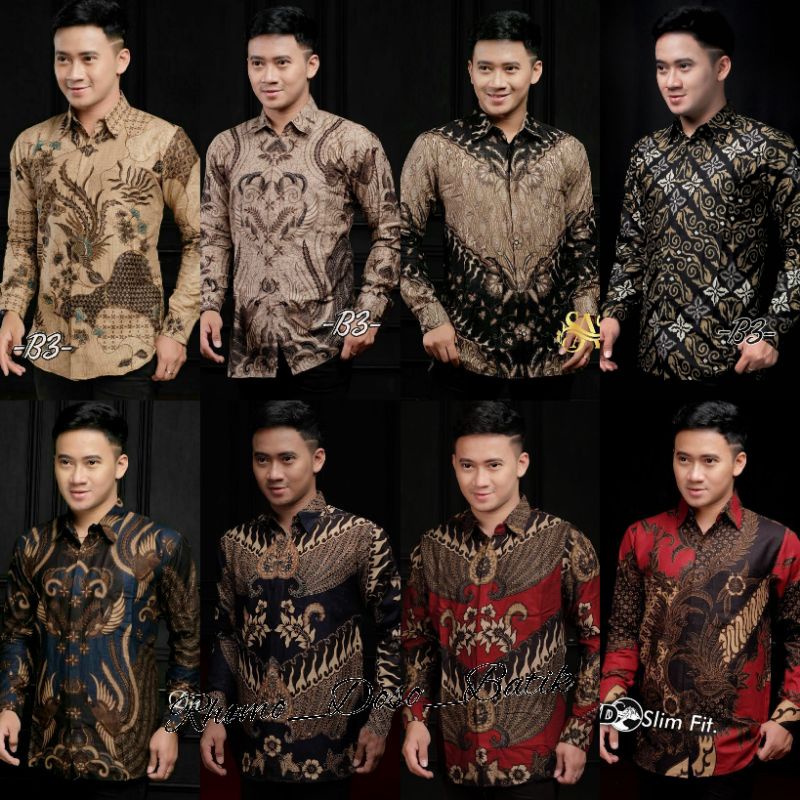 Baju Batik Pria Gus Azmi Syubbanul Muslimin Batik Katun Halus Hadroh Azzahir Hilwa Ala Santri Modern