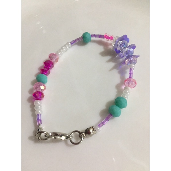 crystal twilly bracelet