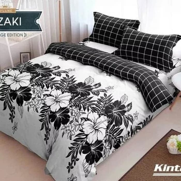 Bed cover set kintakun dluxe motip azaki 180x200