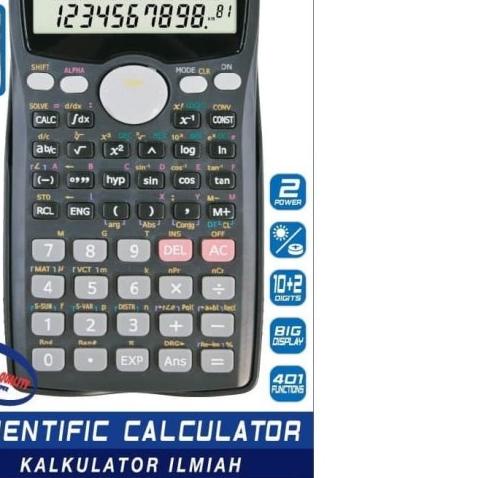 

✯ Calculator Kalkulator Joyko CC-25 Scientific 401 Functions MURAH ➵