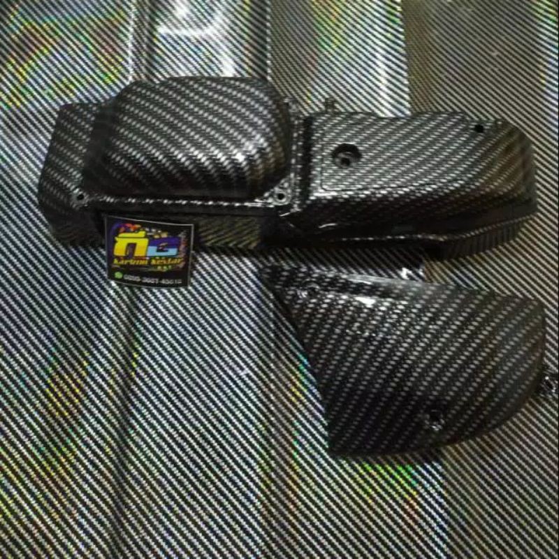Tutup CVT carbon Mio