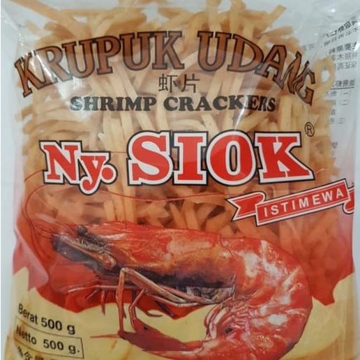 

Kerupuk Udang Nyonya Siok Stik 500Gr