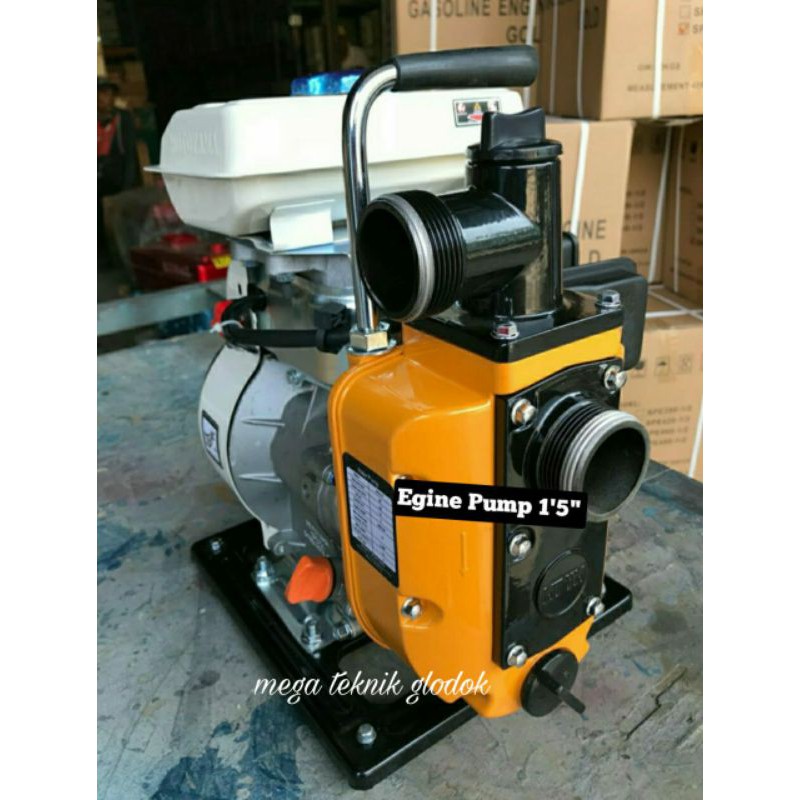 Pompa Alkon 1,5inchi Engine Pump Motoyama SGP-15 Pompa Irigasi Sawah