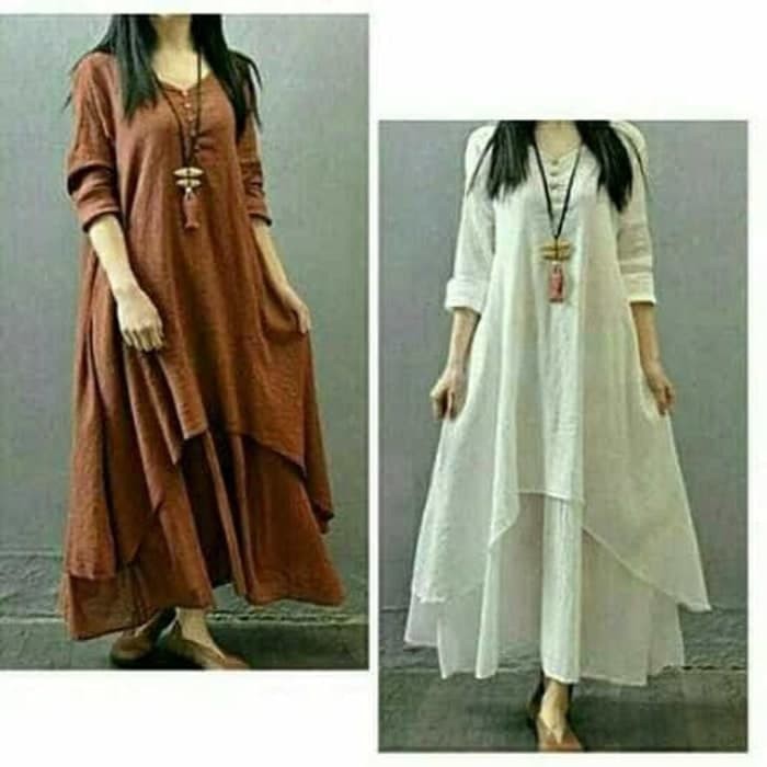 Maxi Syahrini| Gamis | Ibu Menyusui | Ibu Hamil Bumil | Baju Murah
