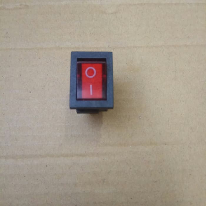 Saklar ON Off/ Switch On Off/ Power Push Button Lampu Kecil Dispenser