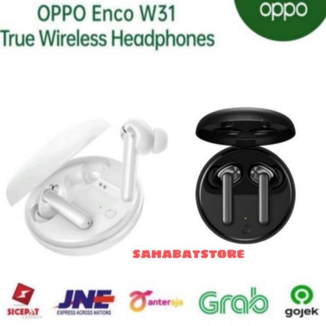 OPPO ENCO W31 HEADPHONE TWS BLUETOOTH GARANSI RESMI OPPO