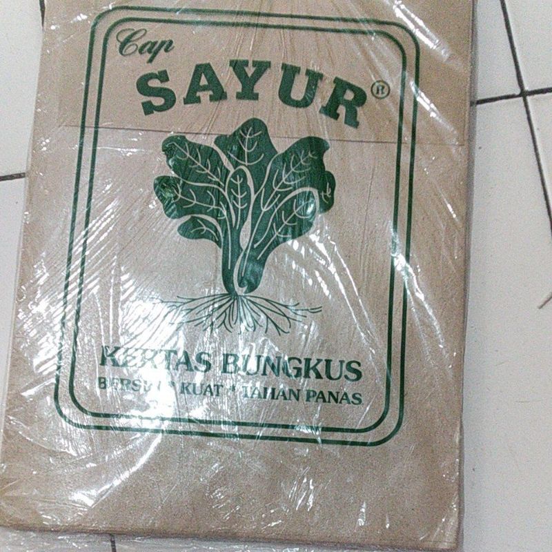 

Kertas pembungkus makanan//kertas nasi coklat