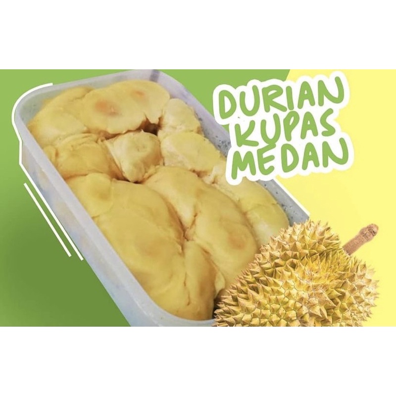 

durian kupas medan