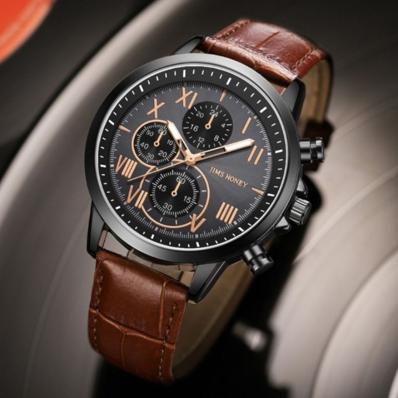Jam Tangan Cowok Keren, JHW07, JHW 07, Jam Tangan Jims Honey, Jam Tangan Murah Import, Jam Keren, Ka