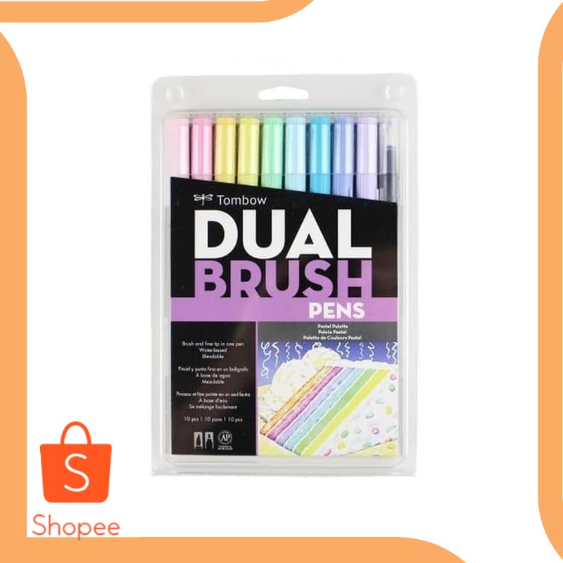

Dijual suku cadang Tombow Dual Brush ABT set 10 Pastel Palette 20DEZ Diskon
