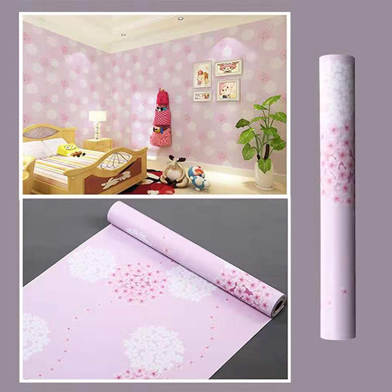 Wallpaper Sticker Motif Bunga Sakura