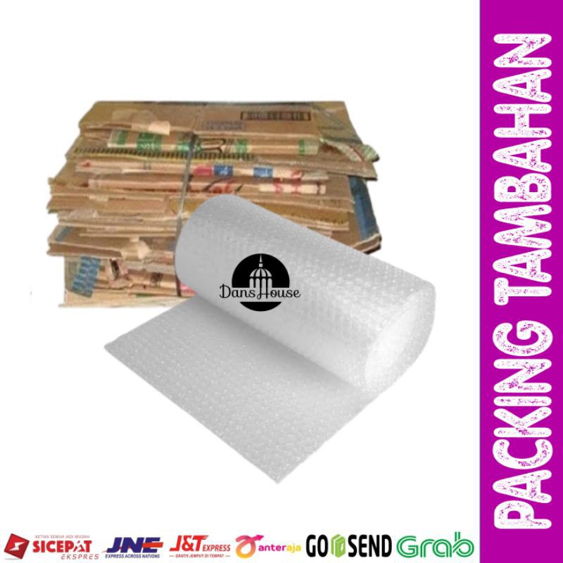 

(Omah Den Ayu) Bubble Warp / Kardus Packing Tambahan