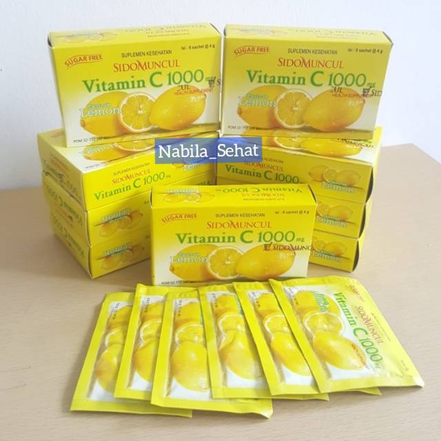 VITAMIN C 1000mg SIDOMUNCUL