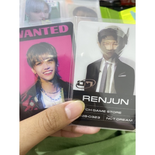 [BOOKED] Lenticular glitch mode jaemin scratch renjun