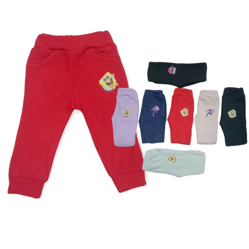 Celana Panjang Anak Karakter Kartun Jogger Anak Perempuan Jogger Anak Laki-Laki